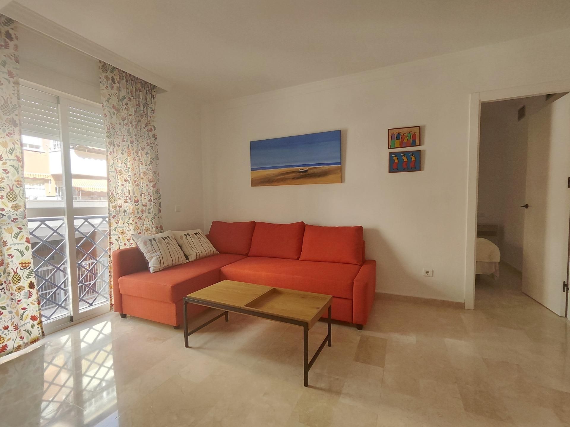 Sala d'estar de Pis en venda en Málaga Capital amb Aire condicionat