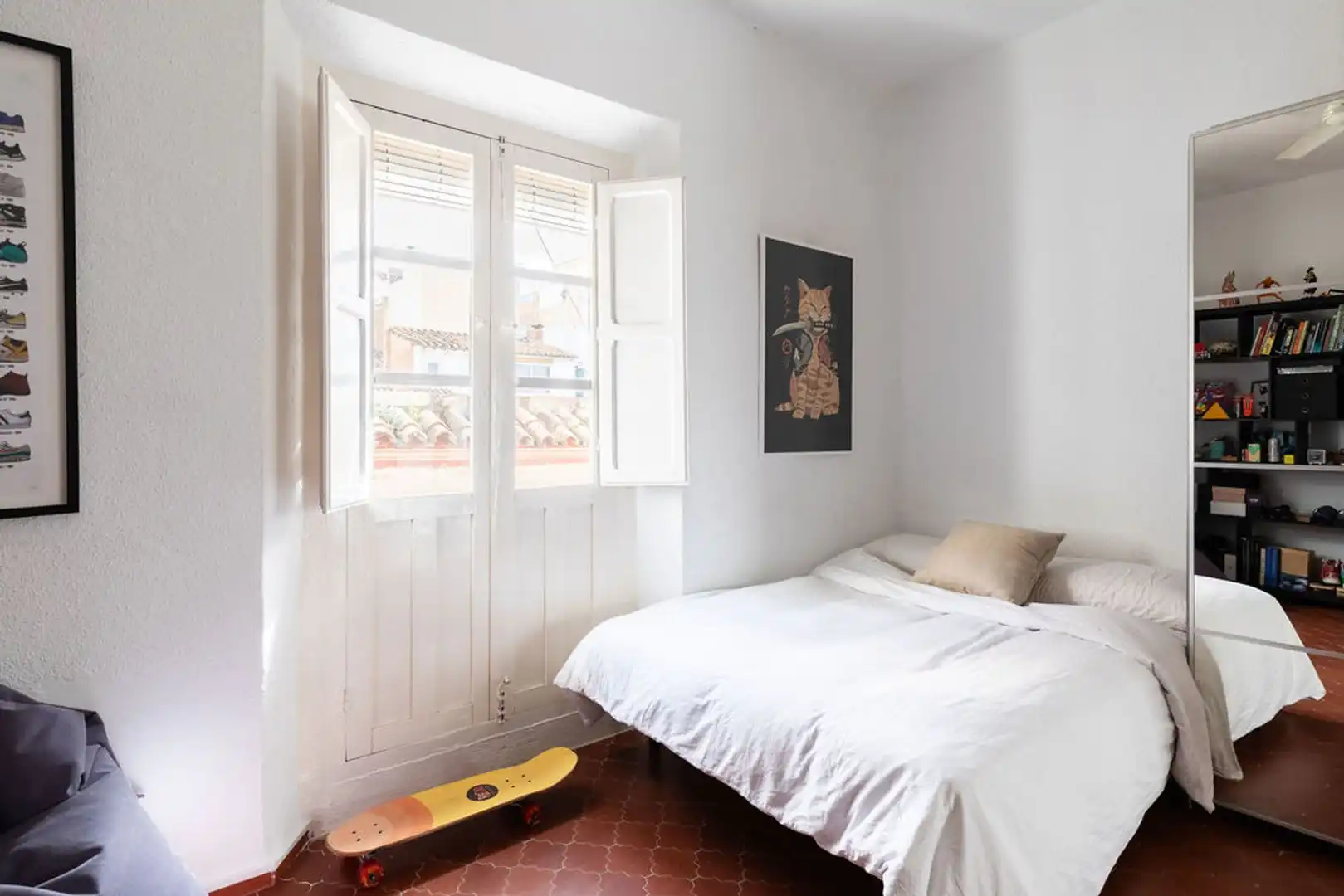 Habitación de Casa adosada en venta en Málaga con Terraza y Balcón