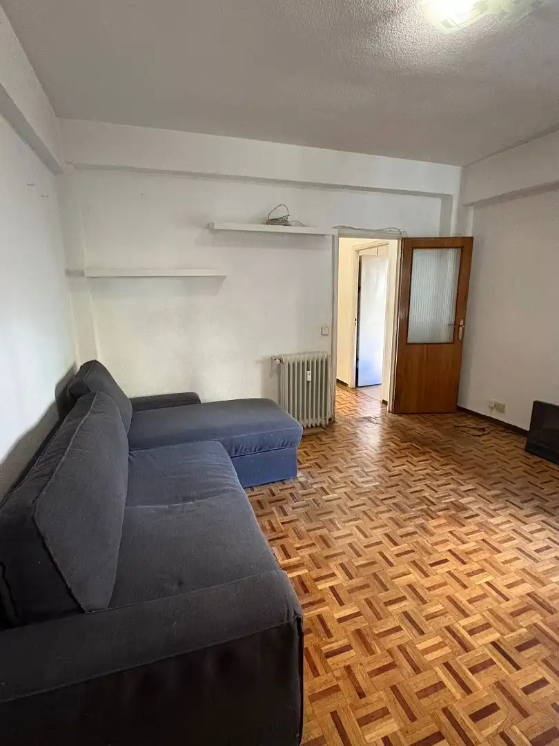 Sala de estar de Piso en venta en Madrid con Calefacción, Jardín privado y Parquet