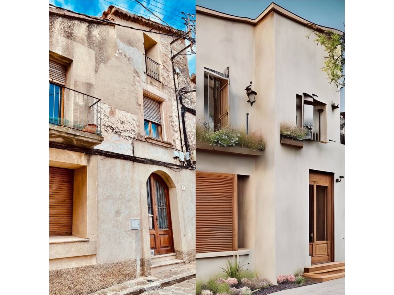 Vista exterior de Casa o chalet en venta en Sant Feliu de Codines con Amueblado