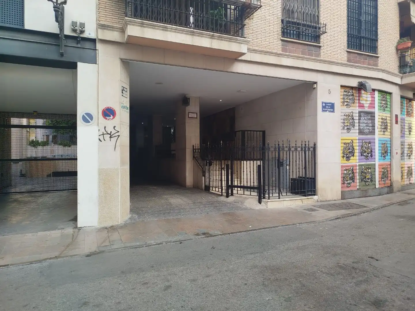 Garaje de alquiler en Carrer de la Puríssima, 5, El Mercat