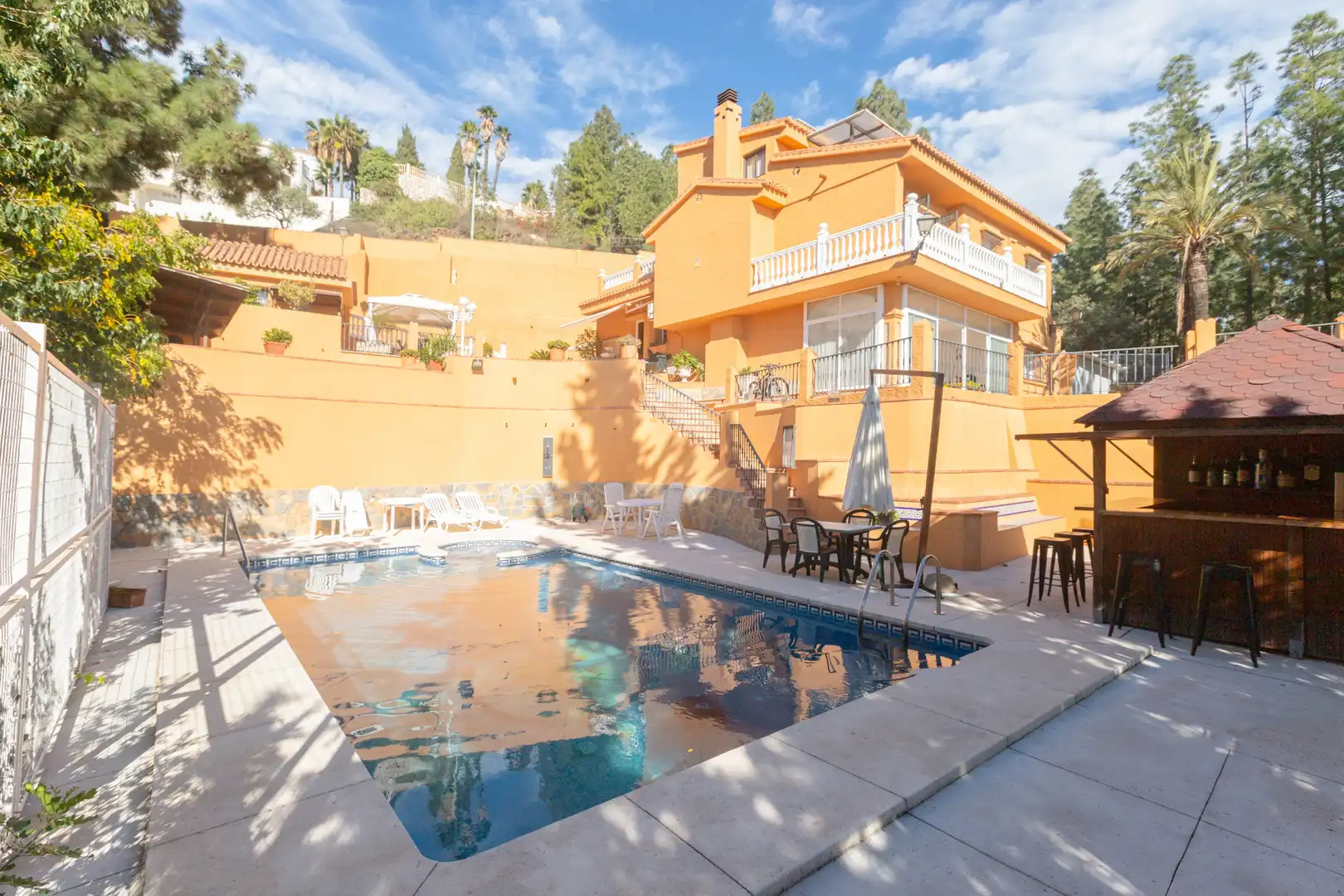 Swimming pool of Houses for sale in Málaga  with Air Conditioner, Private garden and Terrace