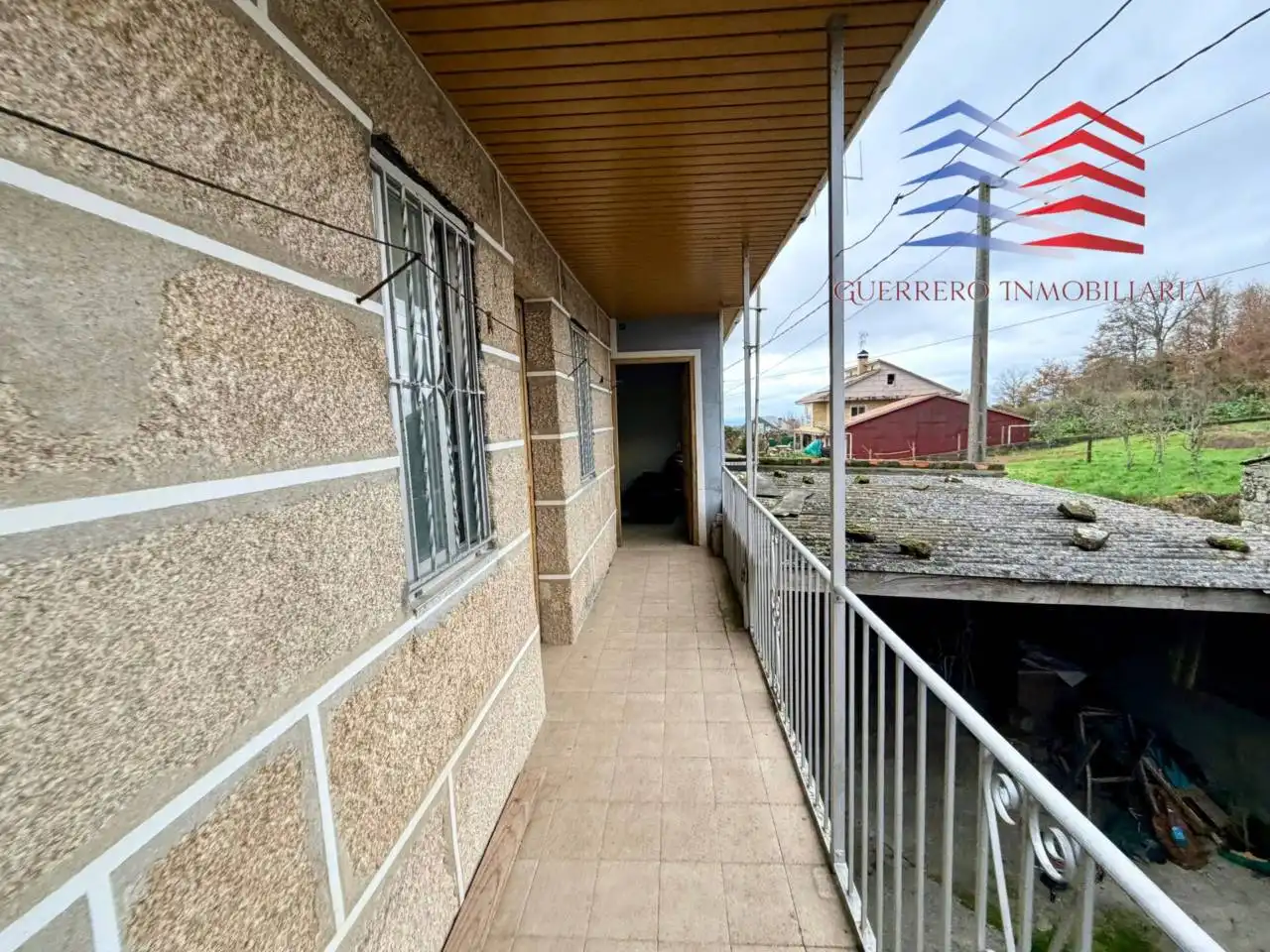 Vista exterior de Casa o chalet en venta en A Bola  con Jardín privado, Trastero y Balcón
