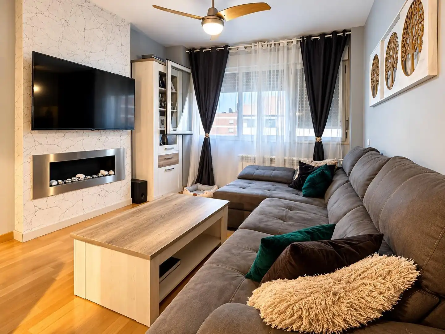 Wohnzimmer von Wohnung zum Verkauf in Hospital