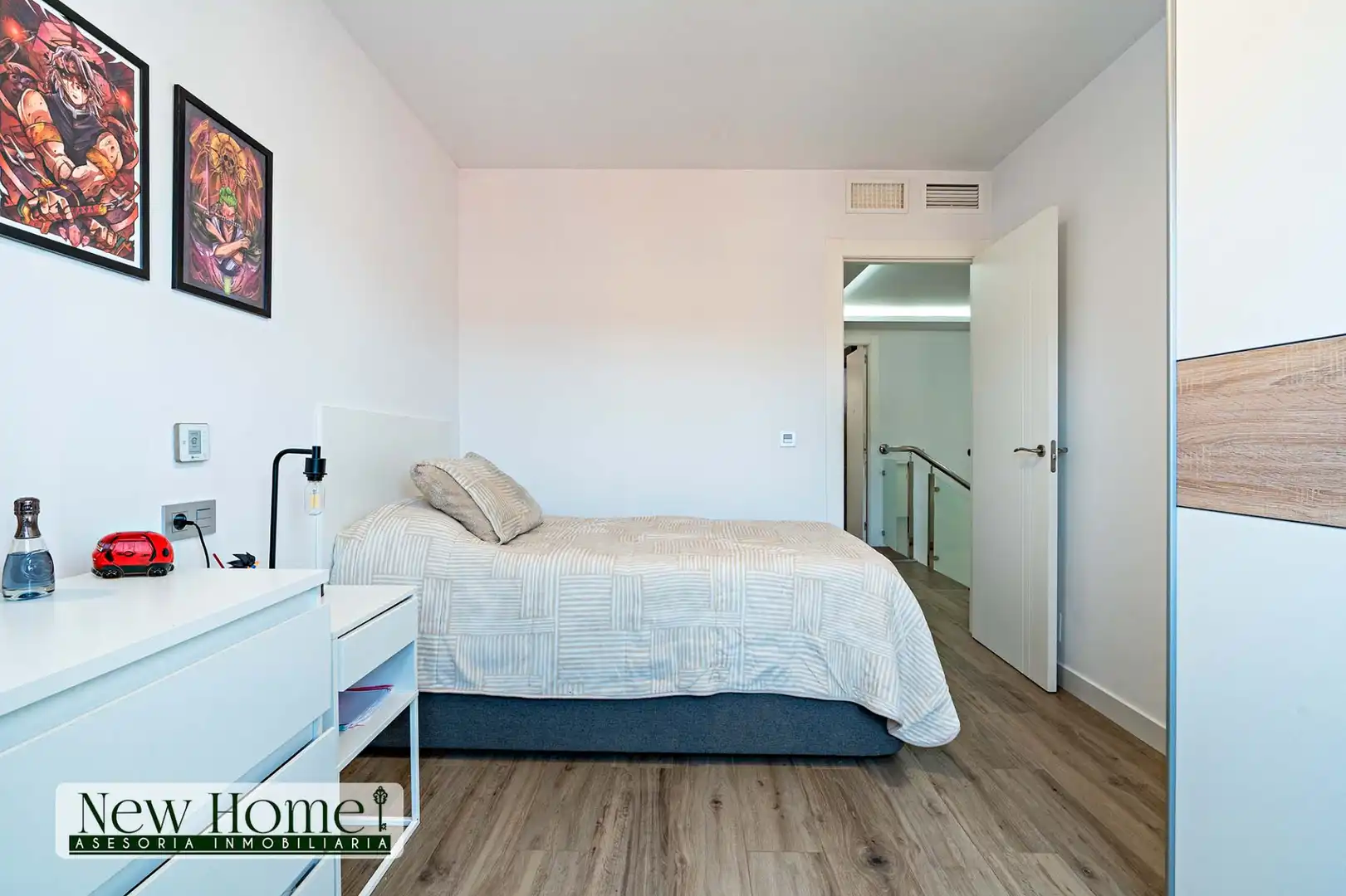 Bedroom of Houses for sale in Roquetas de Mar  with Air Conditioner, Terrace and Furnished
