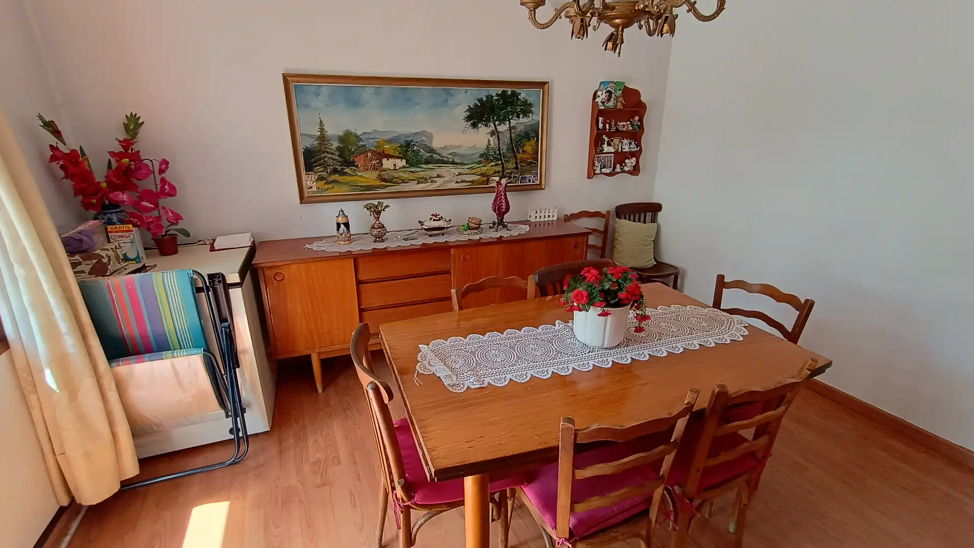 Dining room of Flat for sale in Sort  with Heating, Furnished and Oven