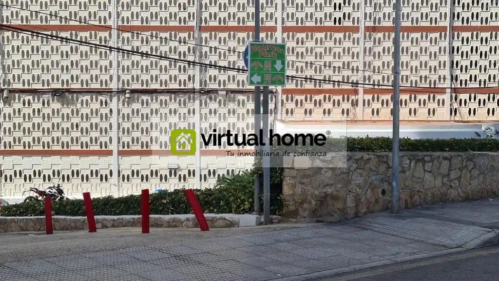 Außenansicht von Wohnung zum Verkauf in Benidorm mit Klimaanlage und Gemeinschaftspool