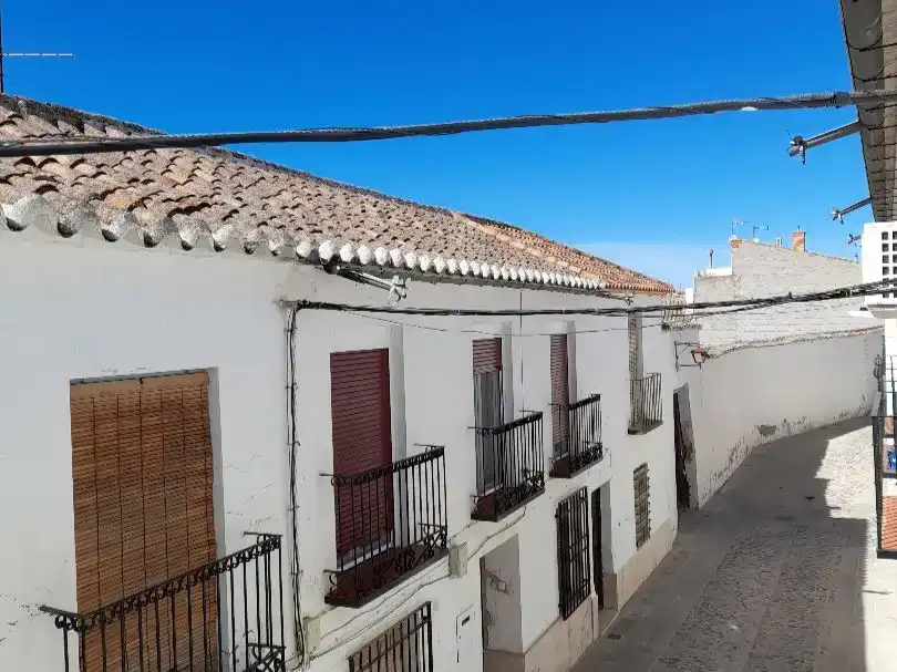 Vista exterior de Casa adosada de lloguer en Almagro amb Aire condicionat, Traster i Moblat