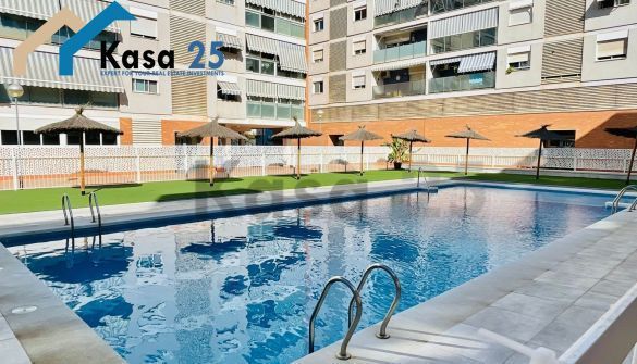 Swimming pool of Flat for sale in Alicante / Alacant  with Air Conditioner and Storage room