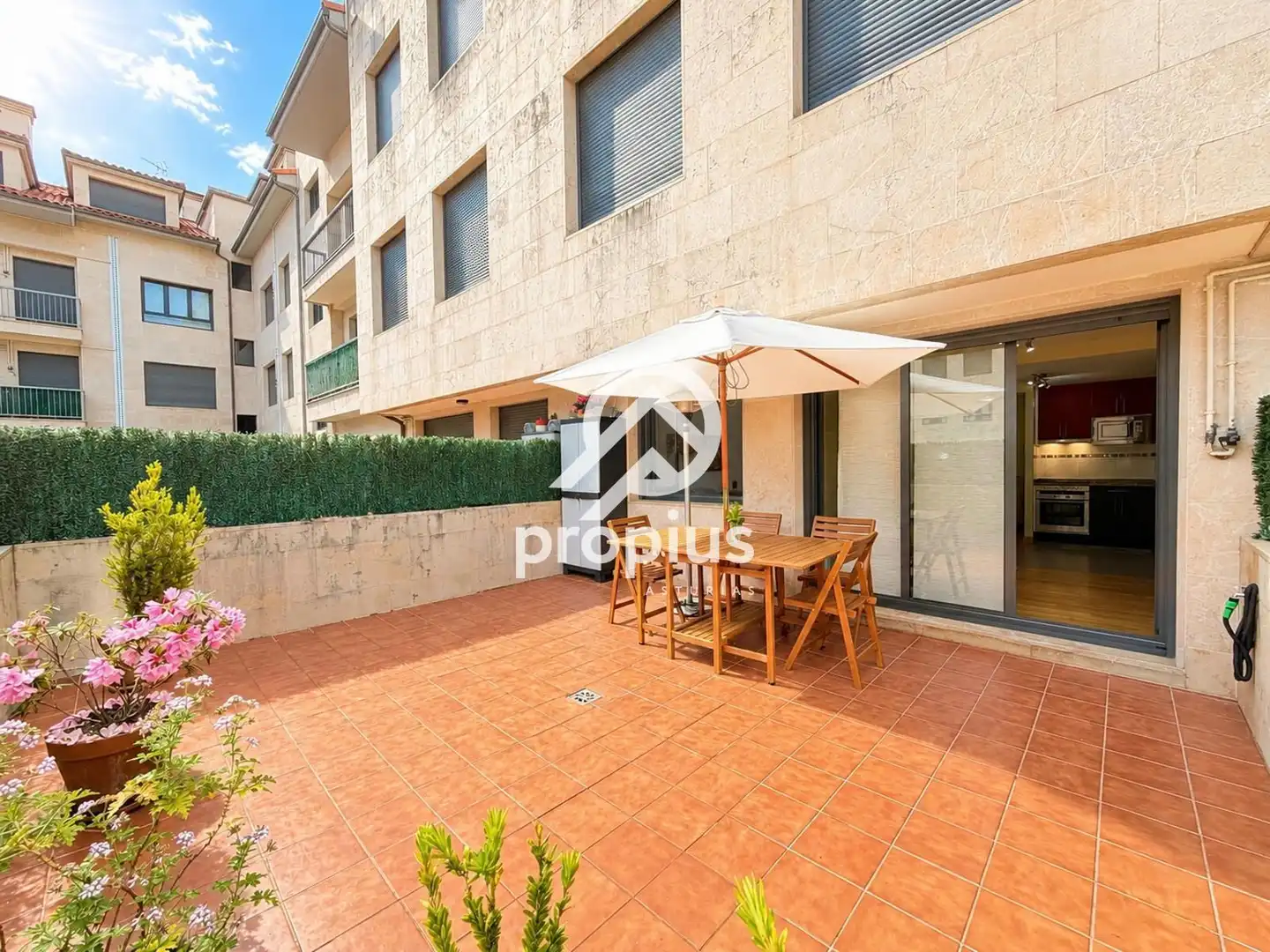 Terrace of Flat for sale in Llanes  with Heating, Terrace and Storage room