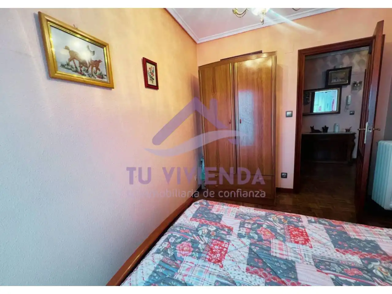 Bedroom of Flat for sale in Valladolid  with Heating and Terrace