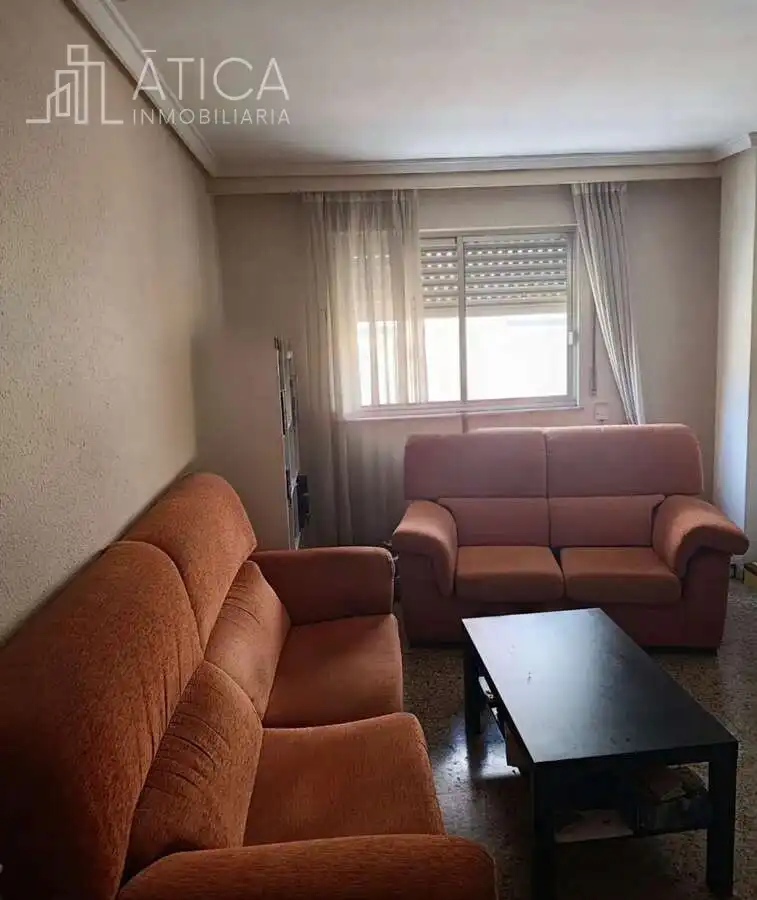 Wohnzimmer von Wohnung zur Miete in Salamanca mit Heizung, Terrasse und Möbliert