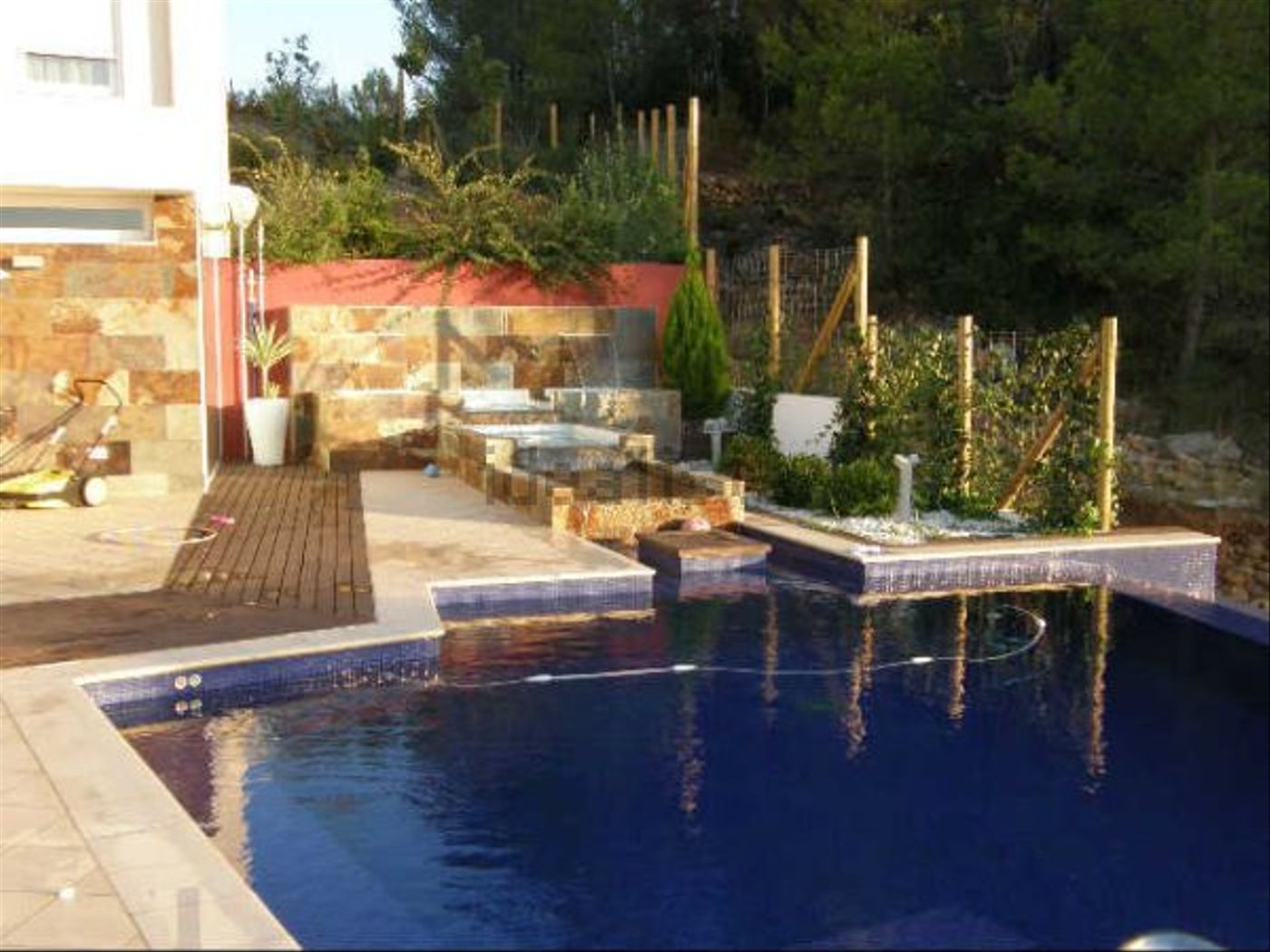 Swimming pool of House or chalet for sale in Sueras / Suera  with Air Conditioner, Storage room and Swimming Pool