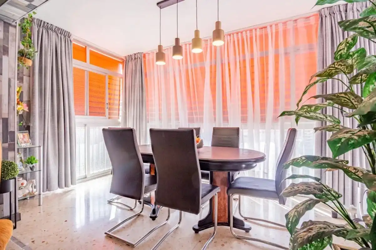 Dining room of Flat for sale in Benidorm  with Air Conditioner, Heating and Private garden