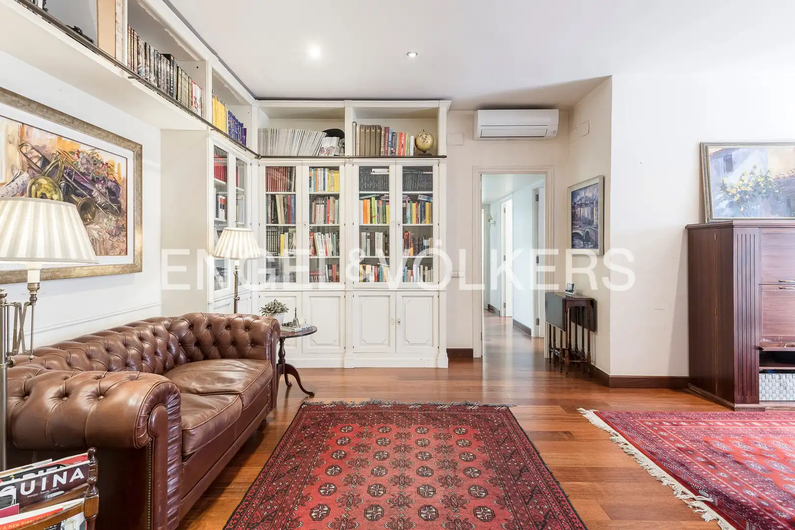 Living room of Flat for sale in Barcelona  with Air Conditioner, Heating and Furnished