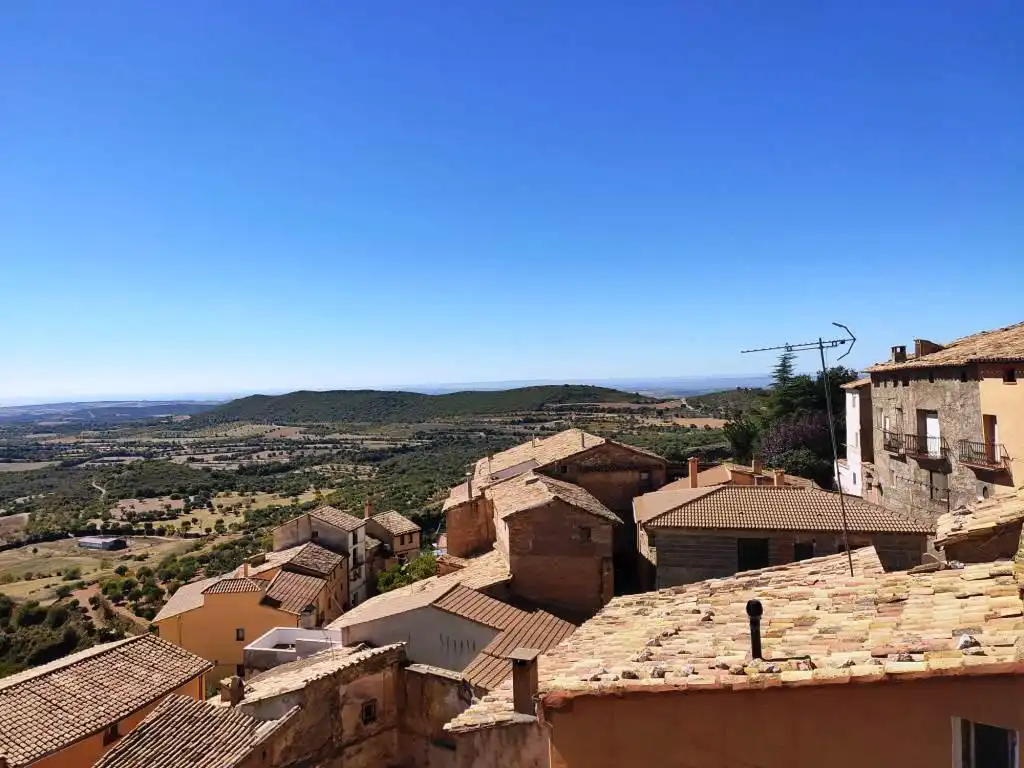 Vista exterior de Casa o xalet en venda en Peralta de Calasanz