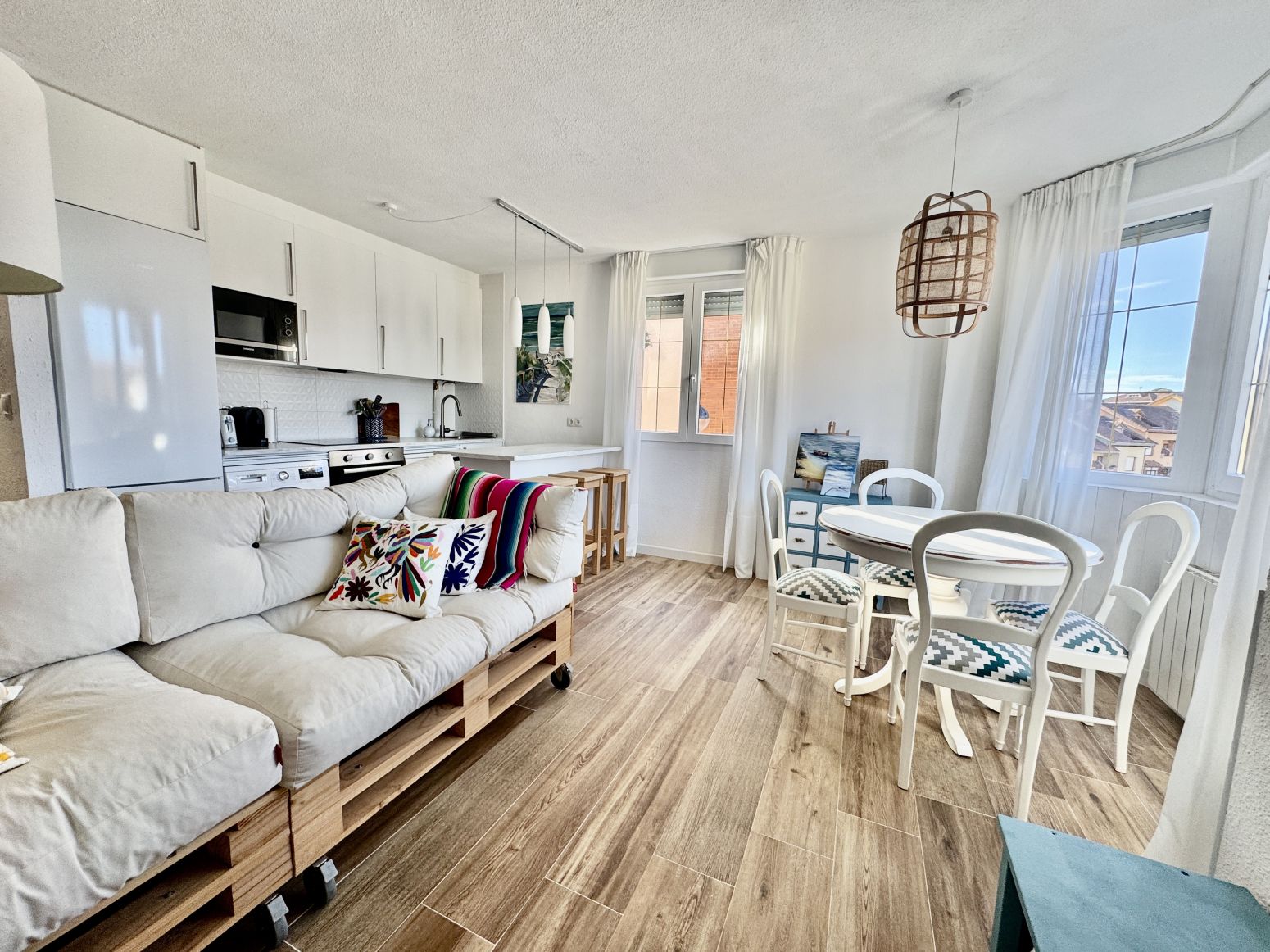 Living room of Flat for sale in Miengo  with Heating, Private garden and Storage room