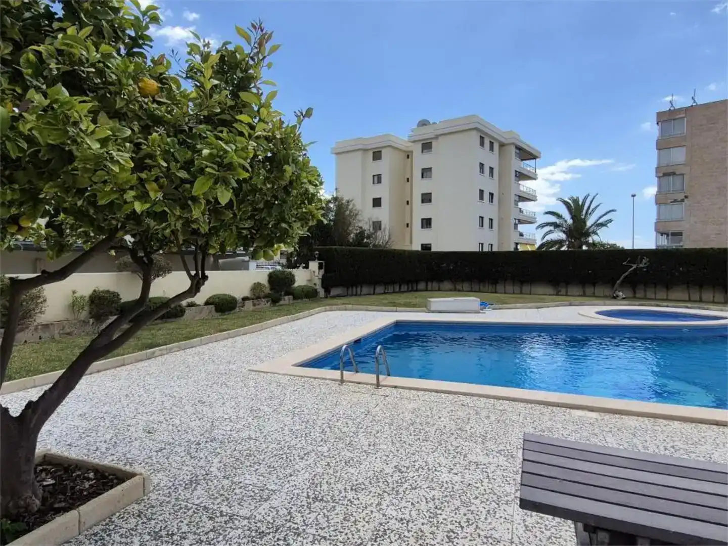 Swimming pool of Flat for sale in Calvià  with Air Conditioner, Swimming Pool and Balcony