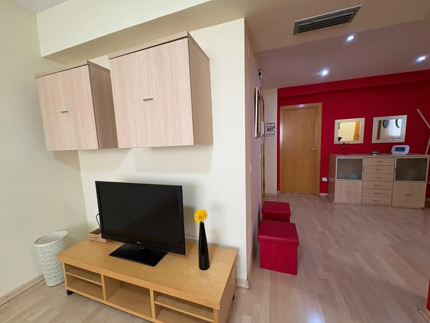 Wohnzimmer von Wohnung zum Verkauf in Castellón de la Plana / Castelló de la Plana mit Klimaanlage, Heizung und Möbliert