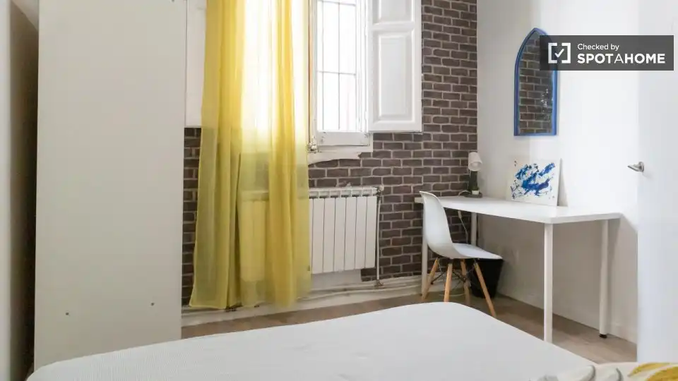 Habitación de Piso para compartir en Madrid con Aire acondicionado, Calefacción y Terraza