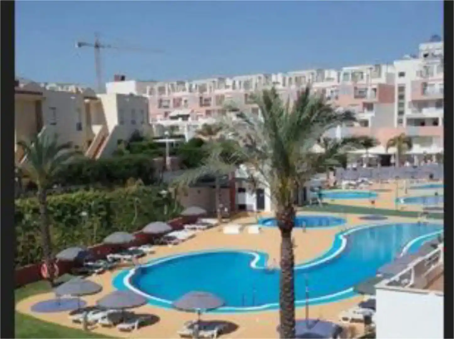 Swimming pool of Flat for rent in Vera  with Air Conditioner, Private garden and Swimming Pool