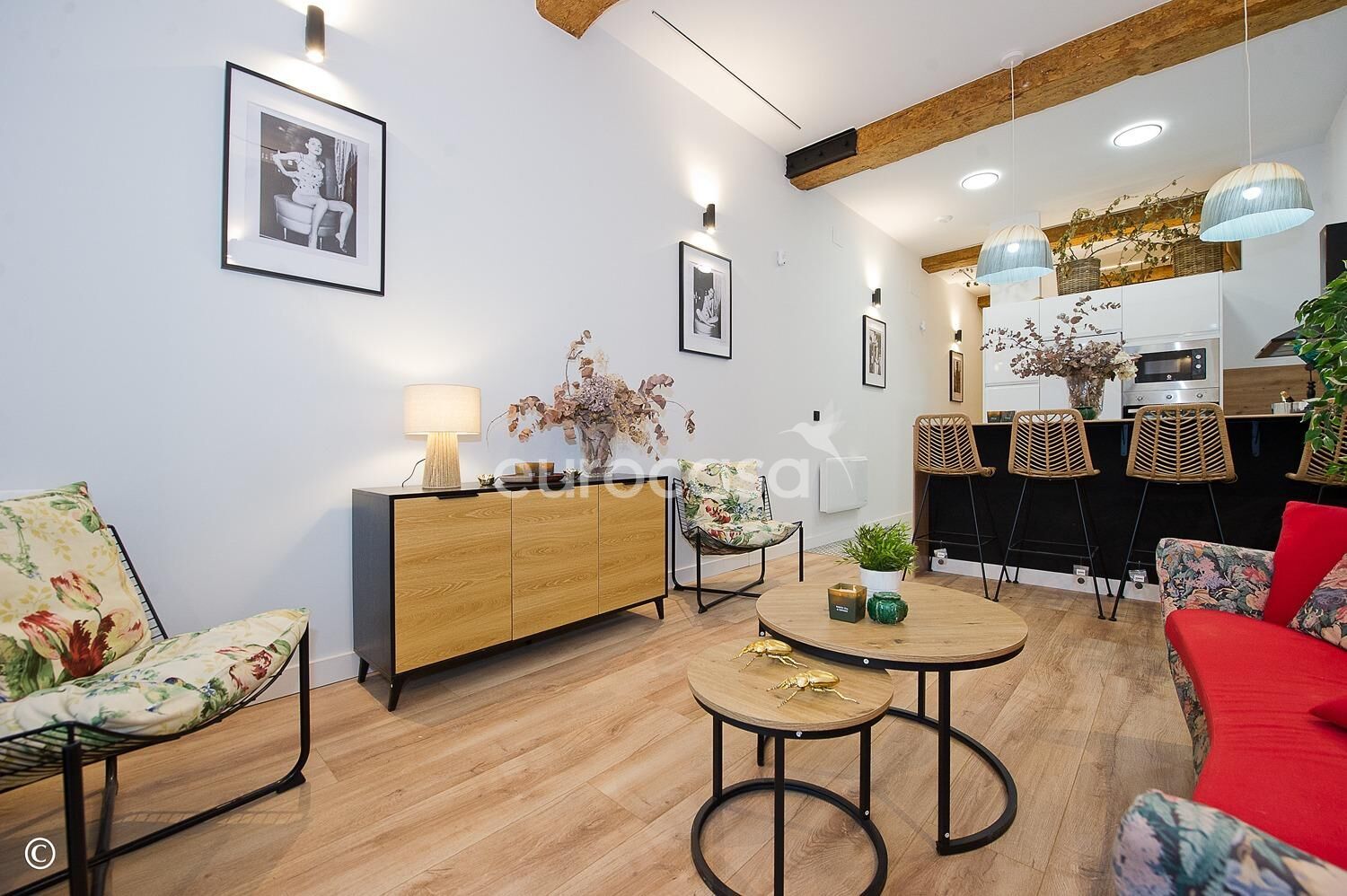 Sala d'estar de Apartament en venda en Santander amb Calefacció