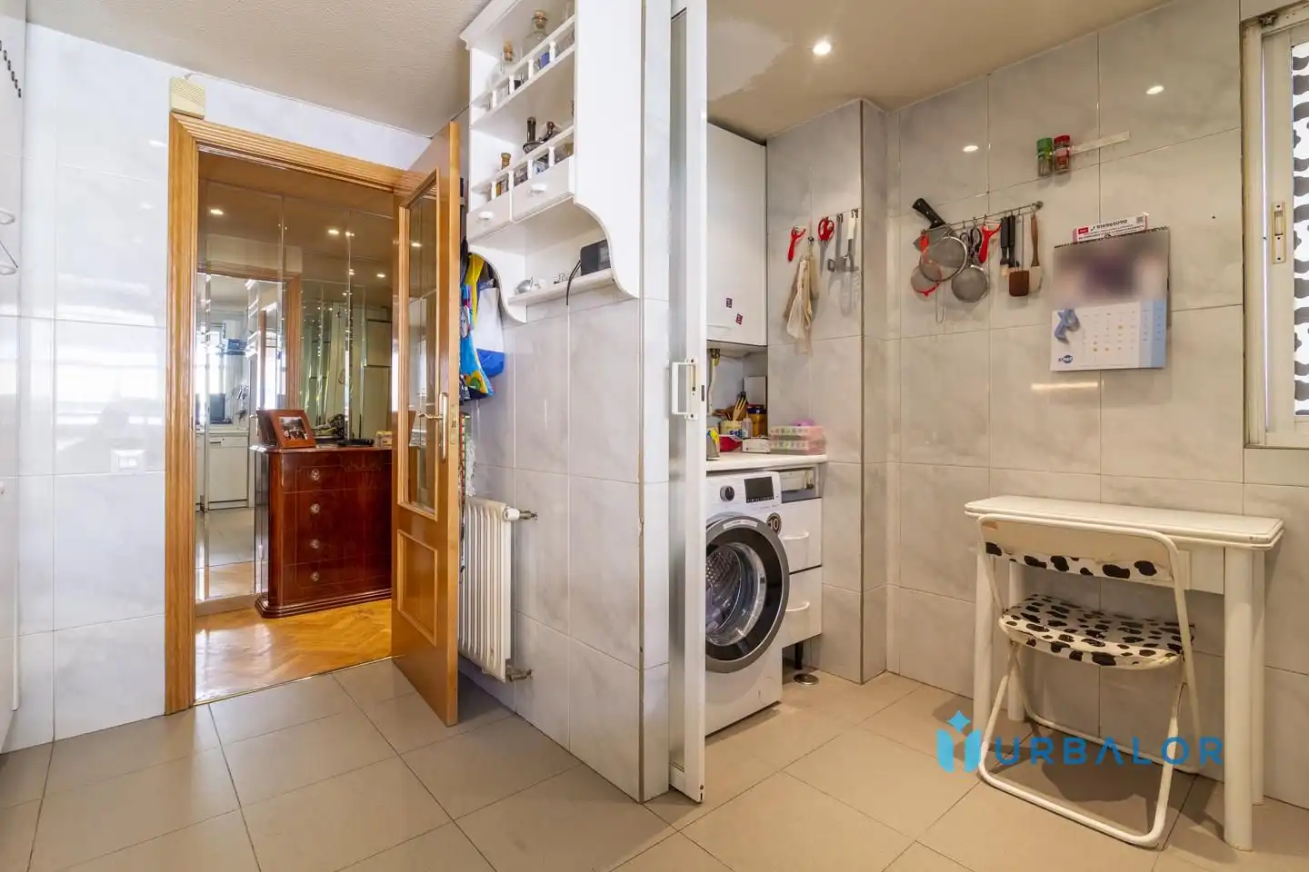 Küche von Wohnung zum Verkauf in Alcorcón mit Klimaanlage, Heizung und Parkett