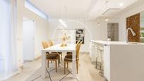 Dining room of Flat to rent in  Madrid Capital  with Air Conditioner, Heating and Private garden