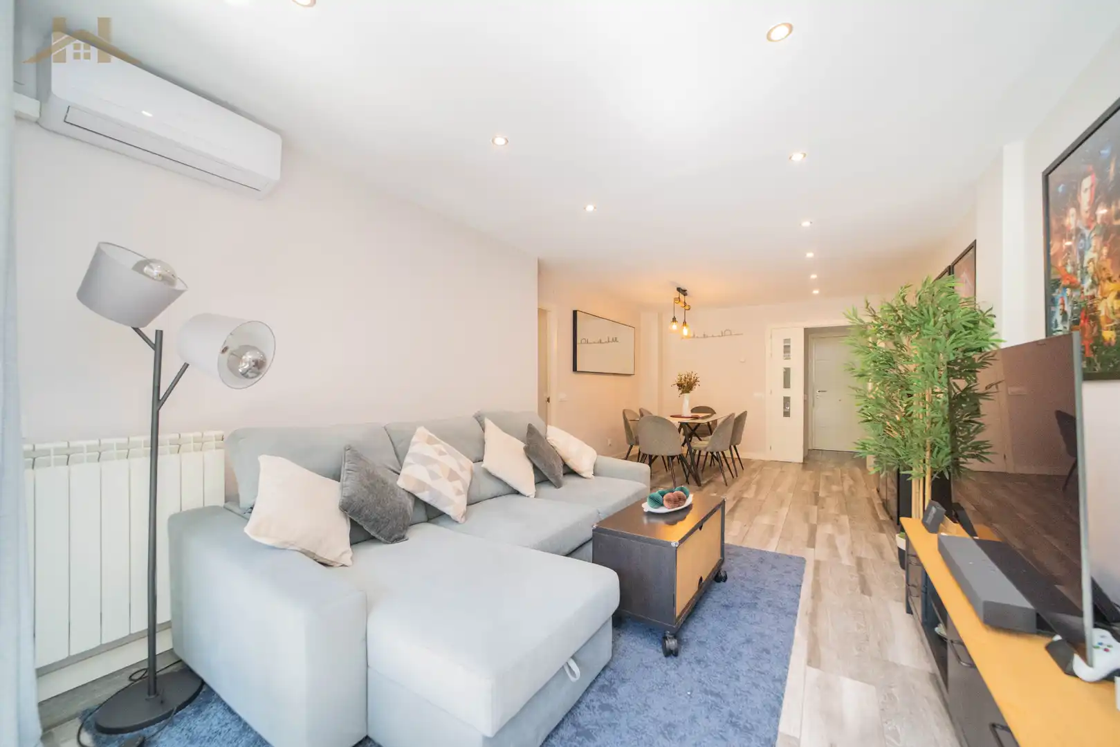 Sala de estar de Piso en venta en Móstoles con Aire acondicionado, Calefacción y Terraza