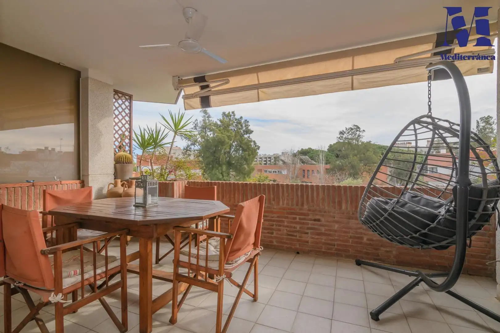 Terrace of Flat for sale in Castelldefels  with Heating, Parquet flooring and Terrace