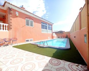 Swimming pool of House or chalet to rent in San Bartolomé de Tirajana  with Air Conditioner, Terrace and Swimming Pool