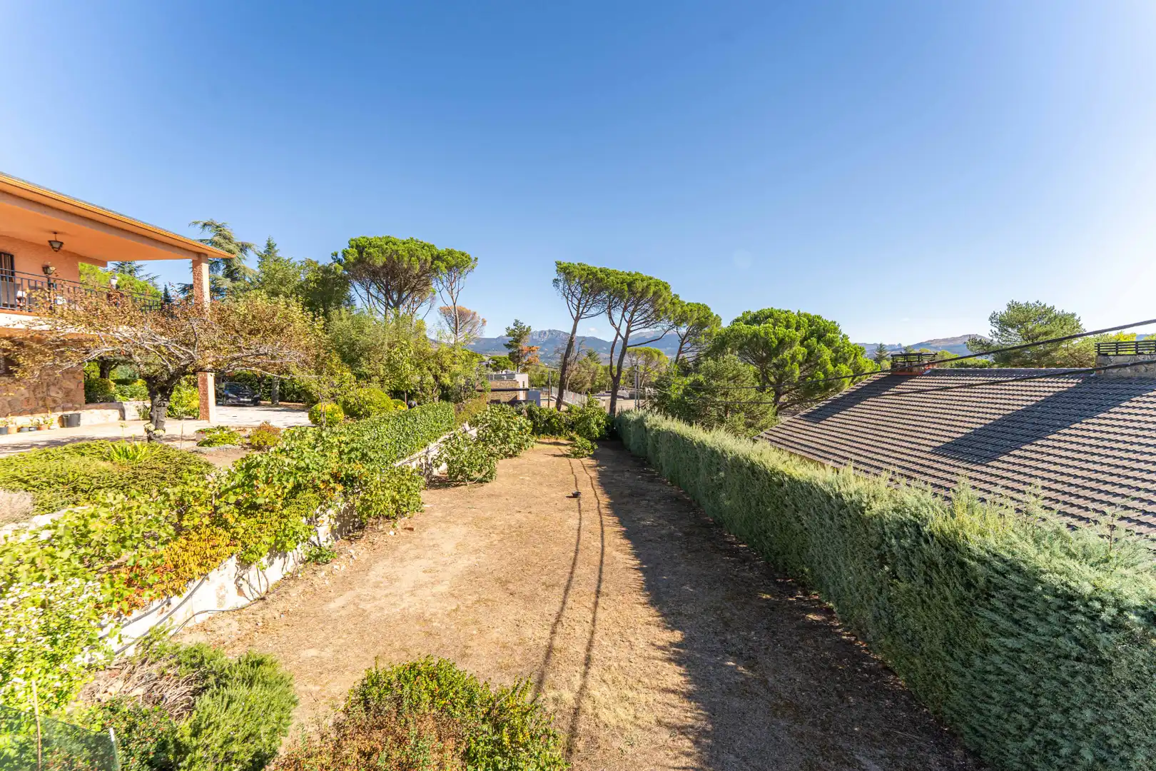Garden of Houses for sale in Guadarrama  with Air Conditioner, Heating and Private garden