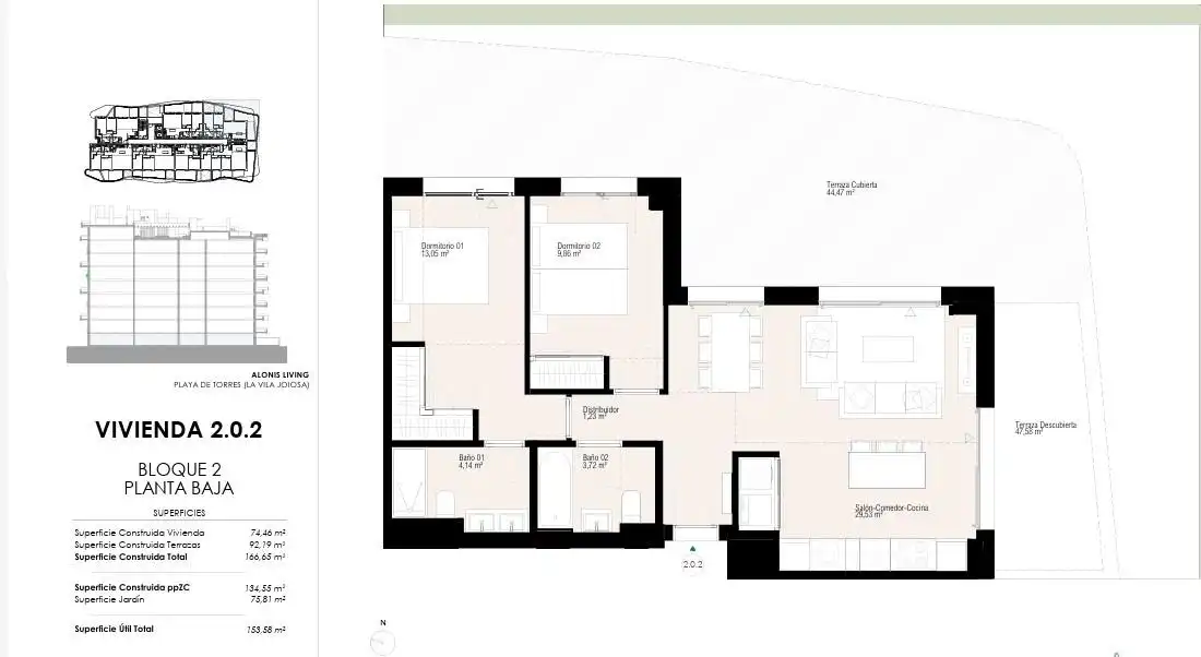 Apartamento con piscina en venta en Centro Urbano, imagen 22