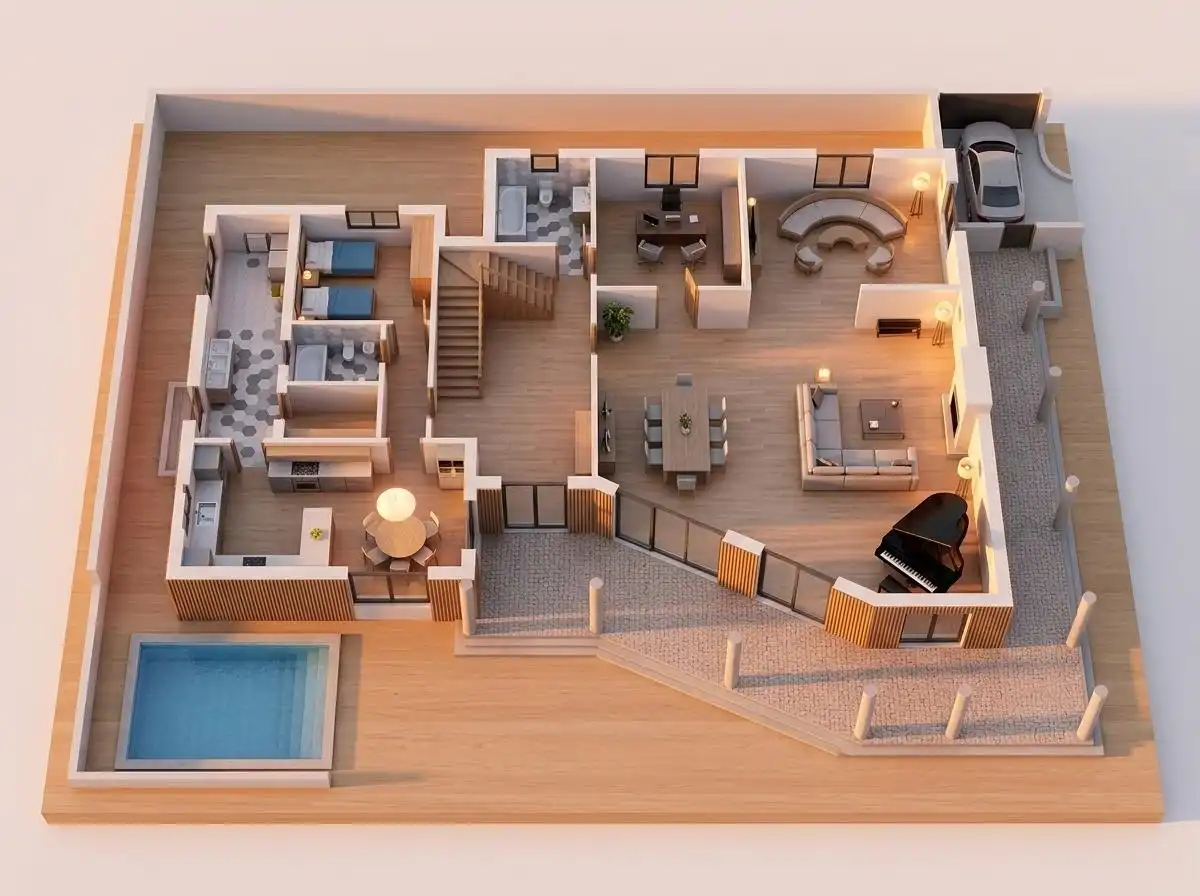 Chalet con terraza en venta en Calle MAR NEGRO, imagen 98