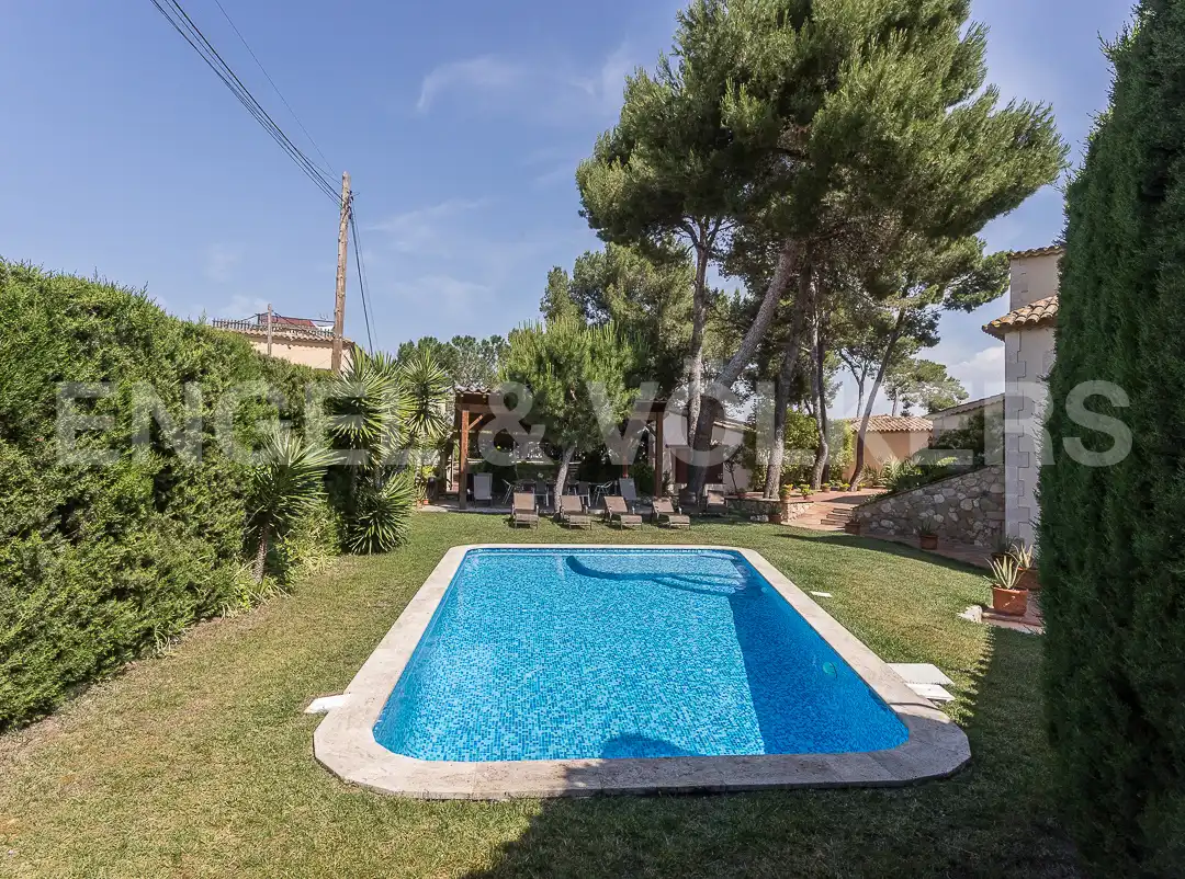 Piscina de Casa o chalet en venta en Puigdàlber con Aire acondicionado, Calefacción y Jardín privado