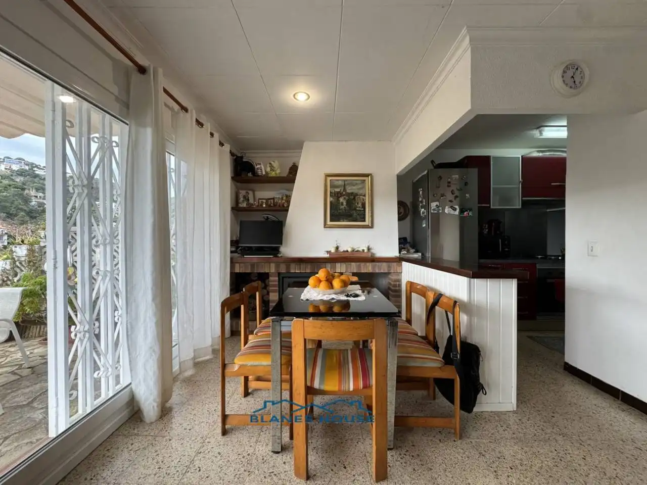 Esszimmer von Wohnung zum Verkauf in Lloret de Mar mit Klimaanlage und Terrasse