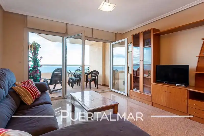 Living room of Flat for rent in El Campello  with Air Conditioner, Heating and Terrace