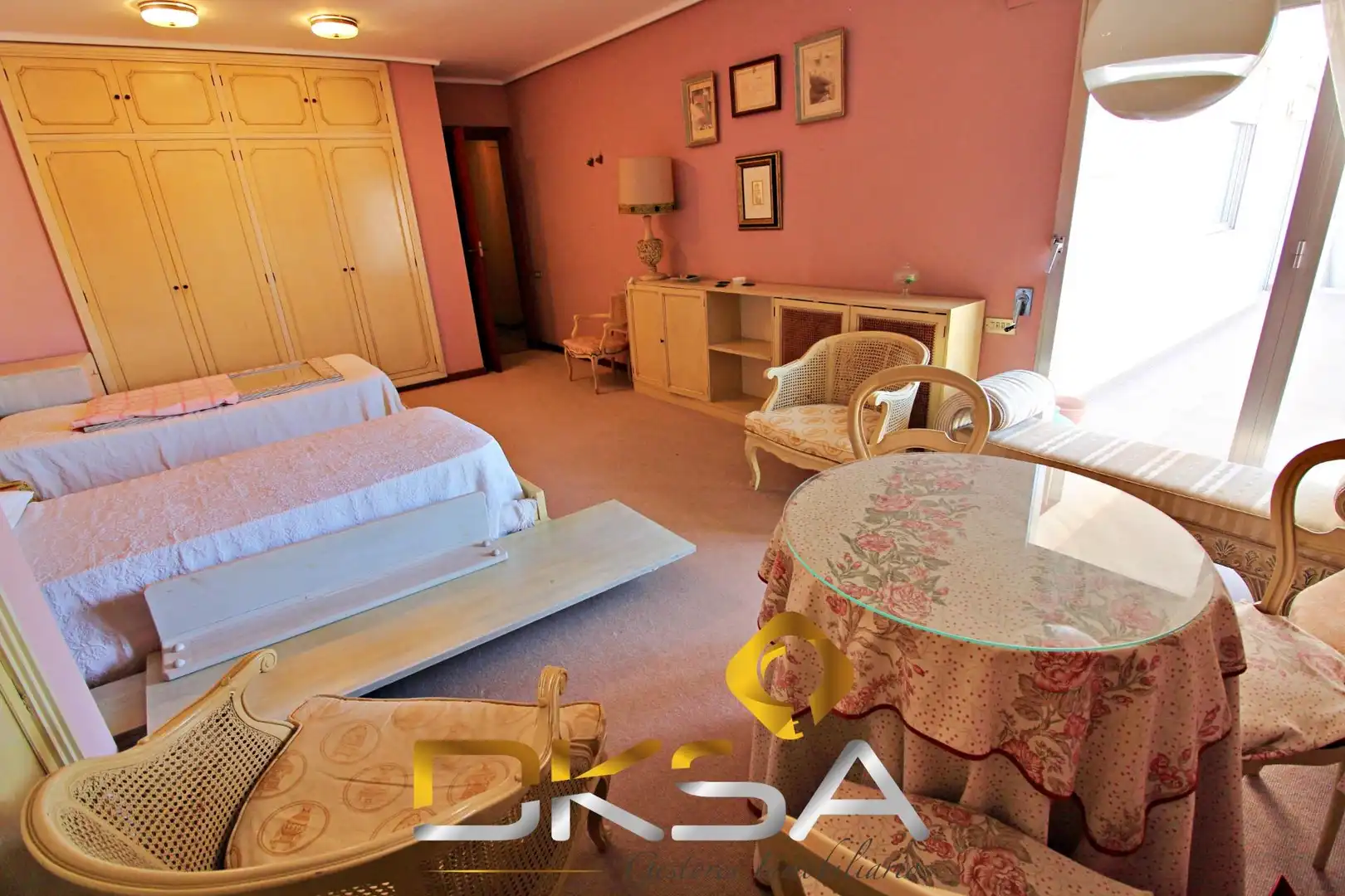 Schlafzimmer von Wohnung zum Verkauf in Vila-real mit Heizung, Terrasse und Möbliert