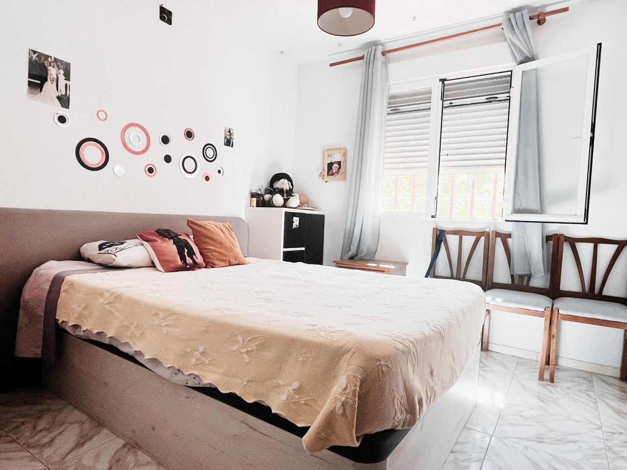 Bedroom of Flat for sale in  Madrid Capital  with Heating and Terrace