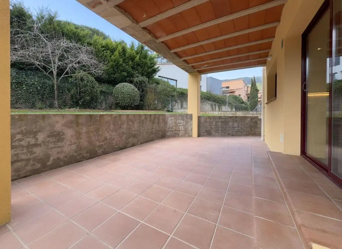 Terraza de Casa o chalet en venta en Sant Llorenç de la Muga con Calefacción, Jardín privado y Terraza
