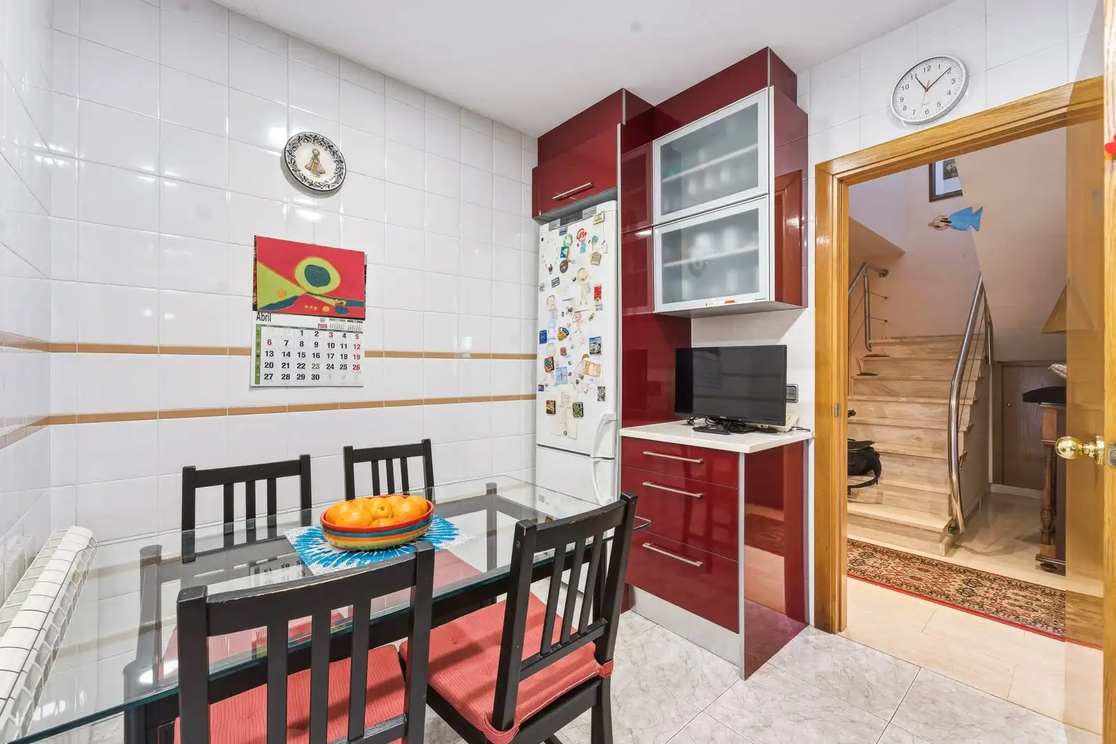Küche von Maisonette zum Verkauf in Lloret de Mar mit Heizung, Terrasse und Abstellraum