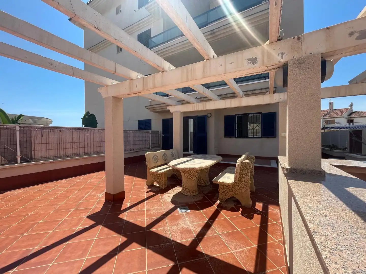 Terrace of Flat for sale in Torrevieja  with Air Conditioner, Terrace and Community pool