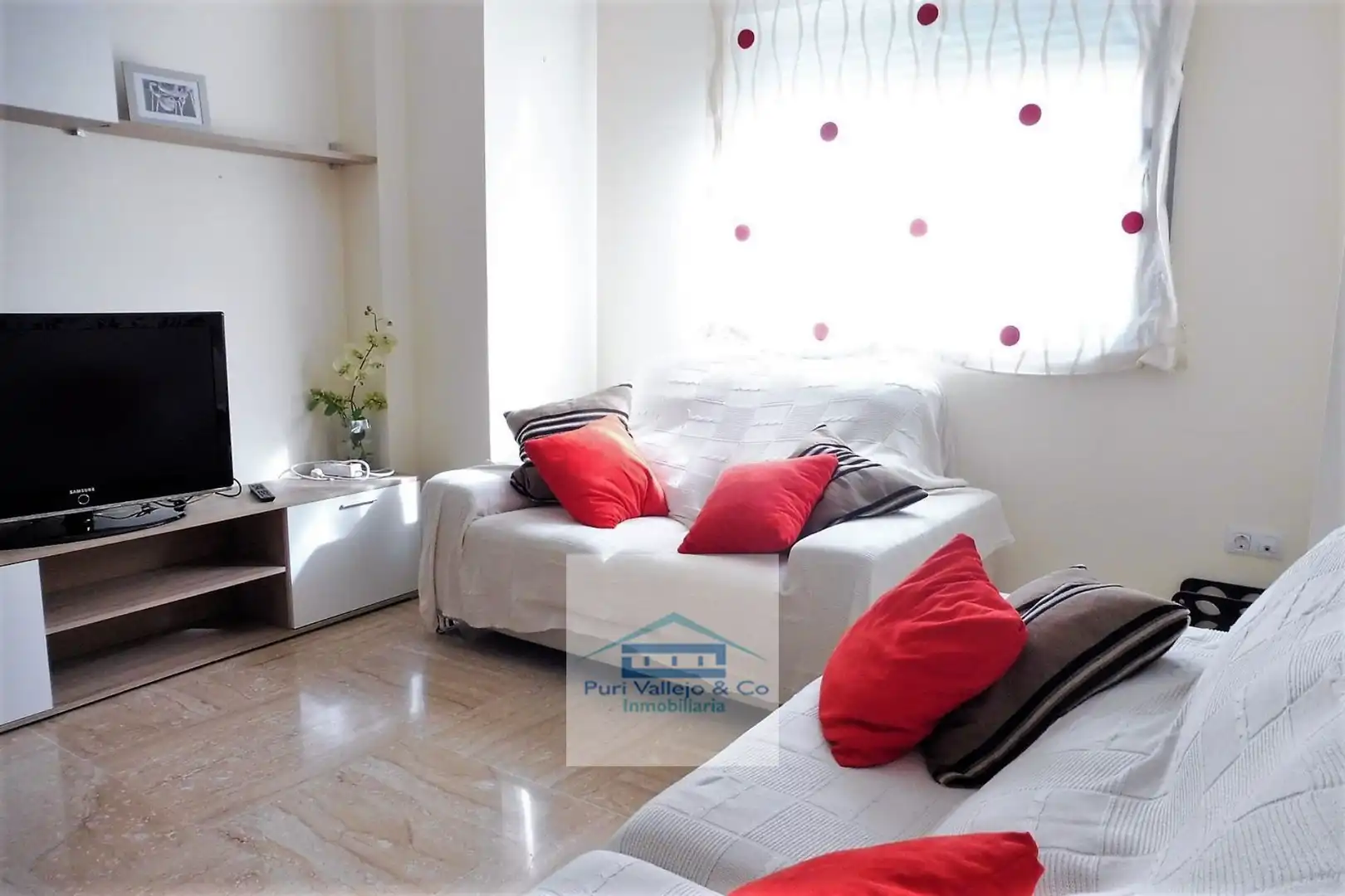 Sala de estar de Piso en venta en Córdoba con Aire acondicionado, Trastero y Amueblado