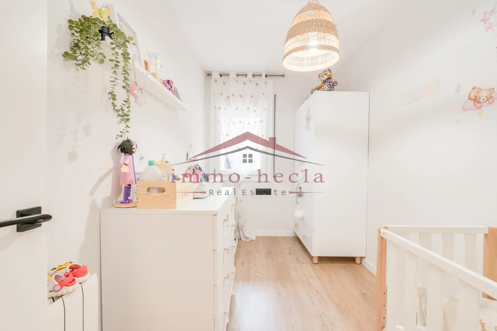Schlafzimmer von Wohnung zum Verkauf in Santa Margarida de Montbui mit Heizung und Balkon