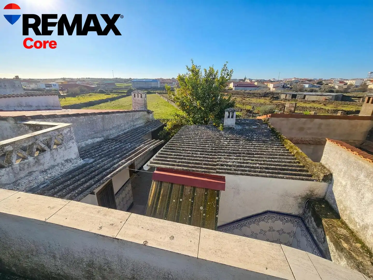 Exterior view of Houses for sale in Valdefuentes  with Terrace and Furnished