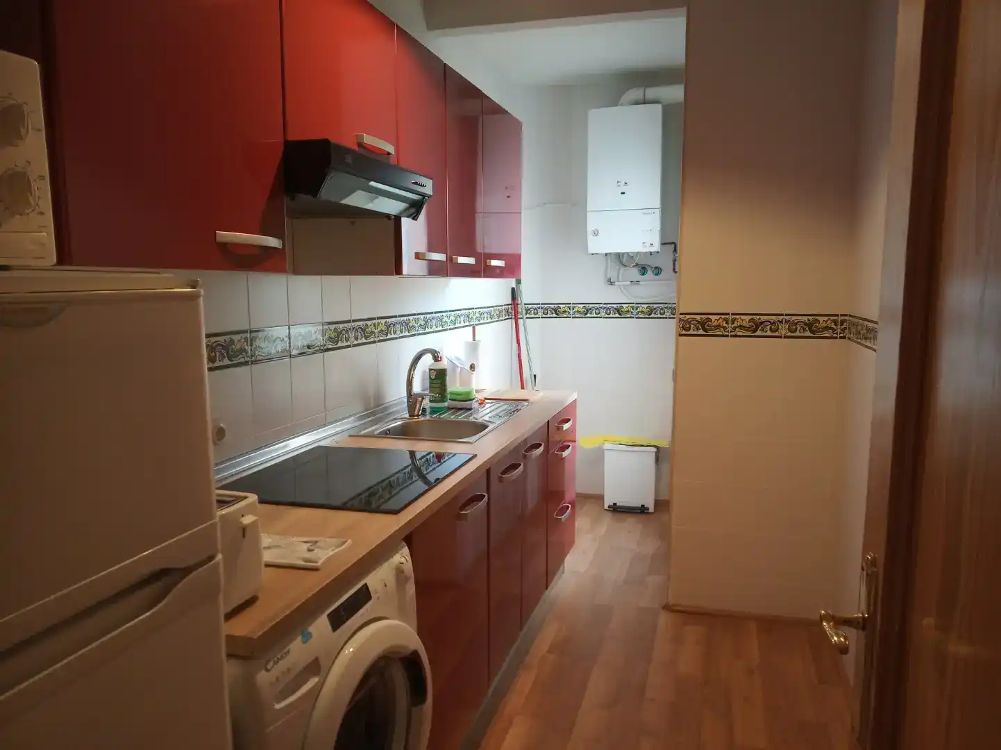 Kitchen of Duplexes for rent in Navaluenga  with Parquet flooring, Furnished and Oven