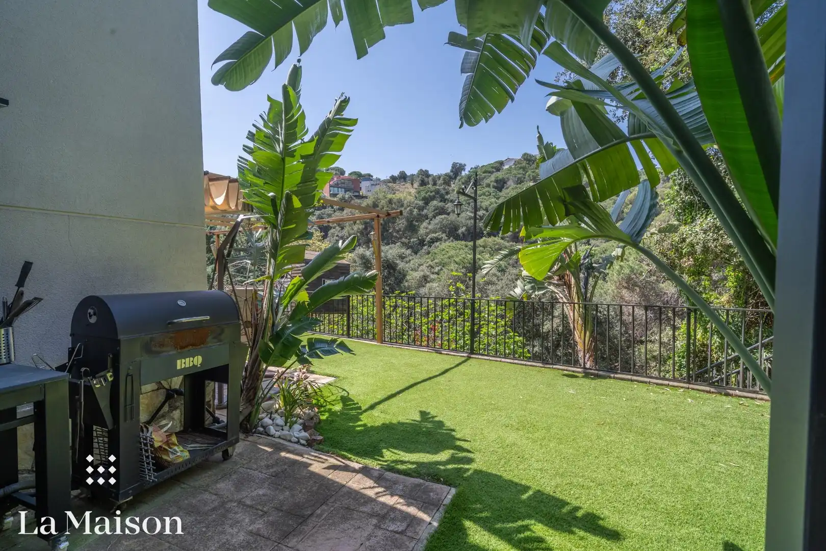 Jardín de Casa o chalet en venta en Alella con Aire acondicionado, Calefacción y Jardín privado