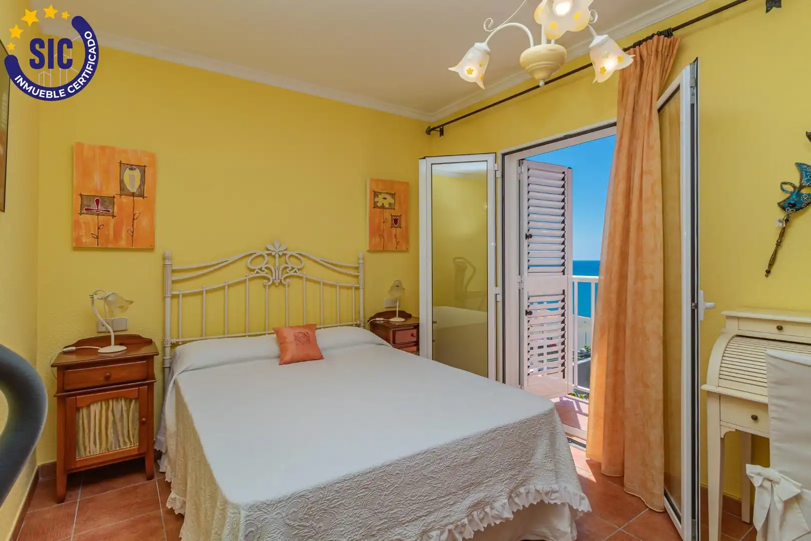 Dormitori de Casa o xalet en venda en Peñíscola / Peníscola amb Aire condicionat, Calefacció i Jardí privat