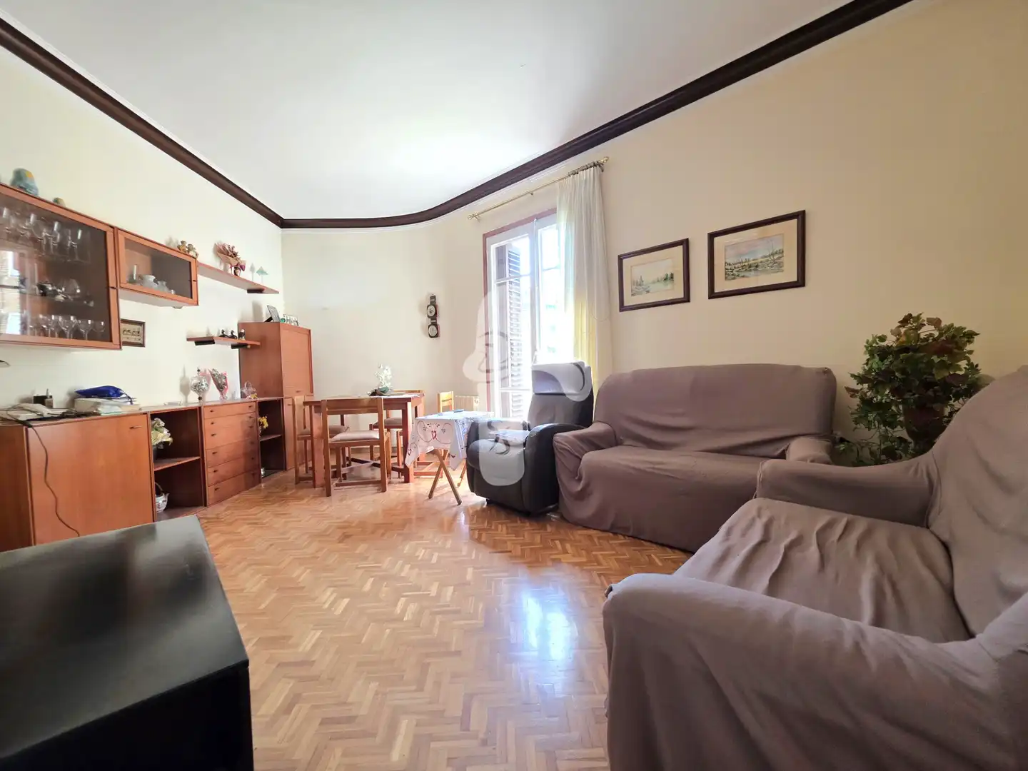 Sala de estar de Piso en venta en Barcelona con Aire acondicionado y Calefacción