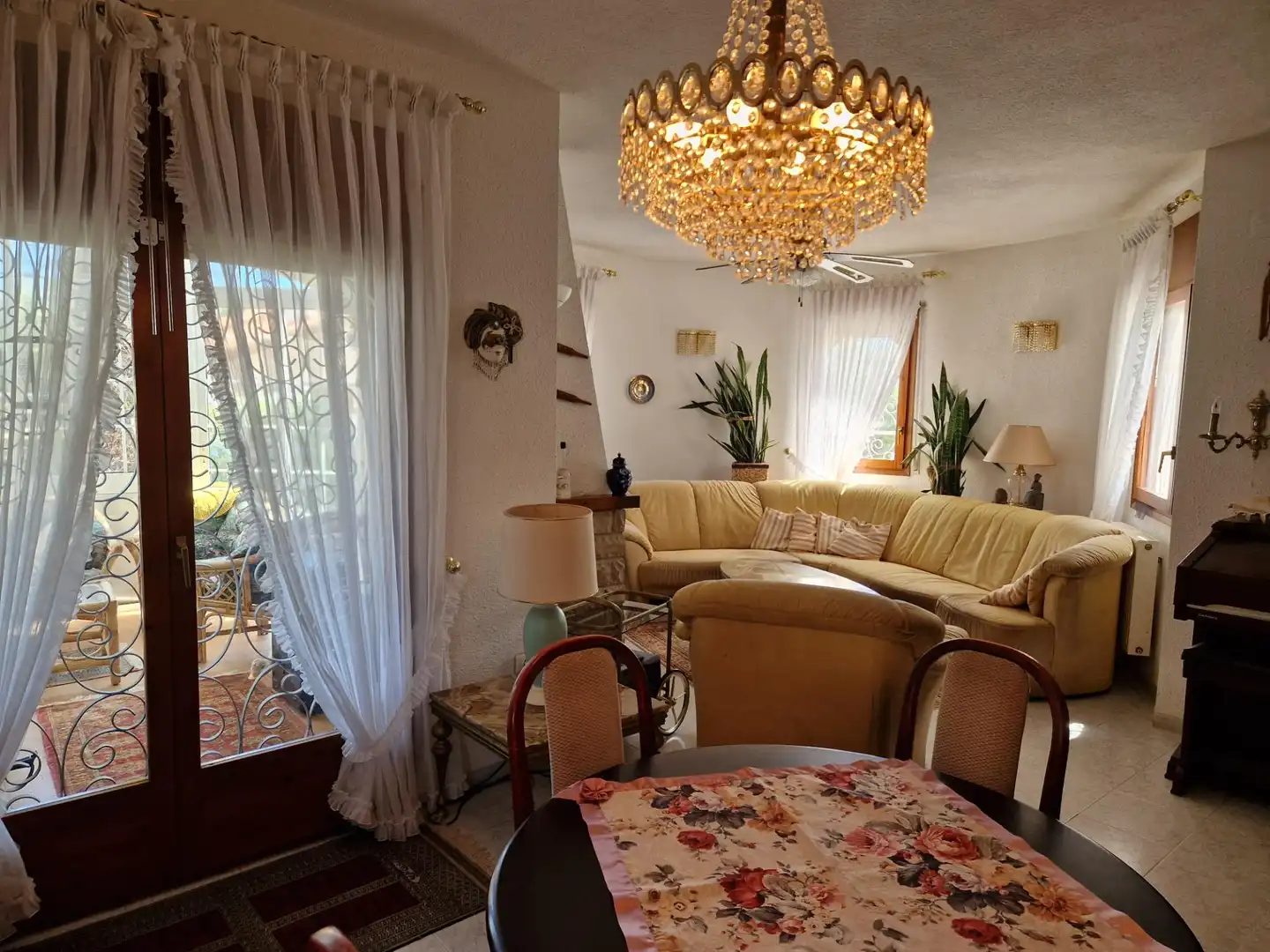 Living room of Houses for sale in Mont-roig del Camp  with Heating, Private garden and Storage room